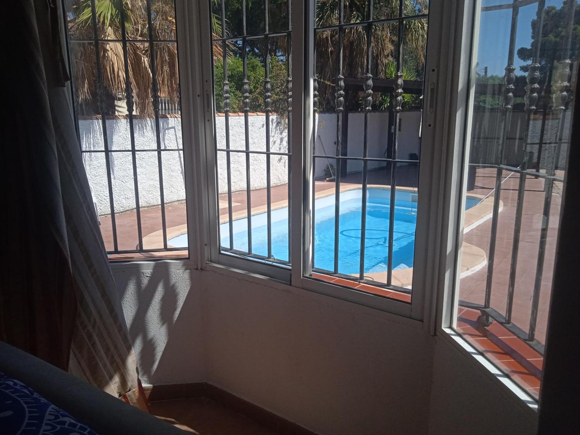 شيكلانا دي لا فرونتيرا Agradable Chalet Con Piscina Para Escapadas. المظهر الخارجي الصورة