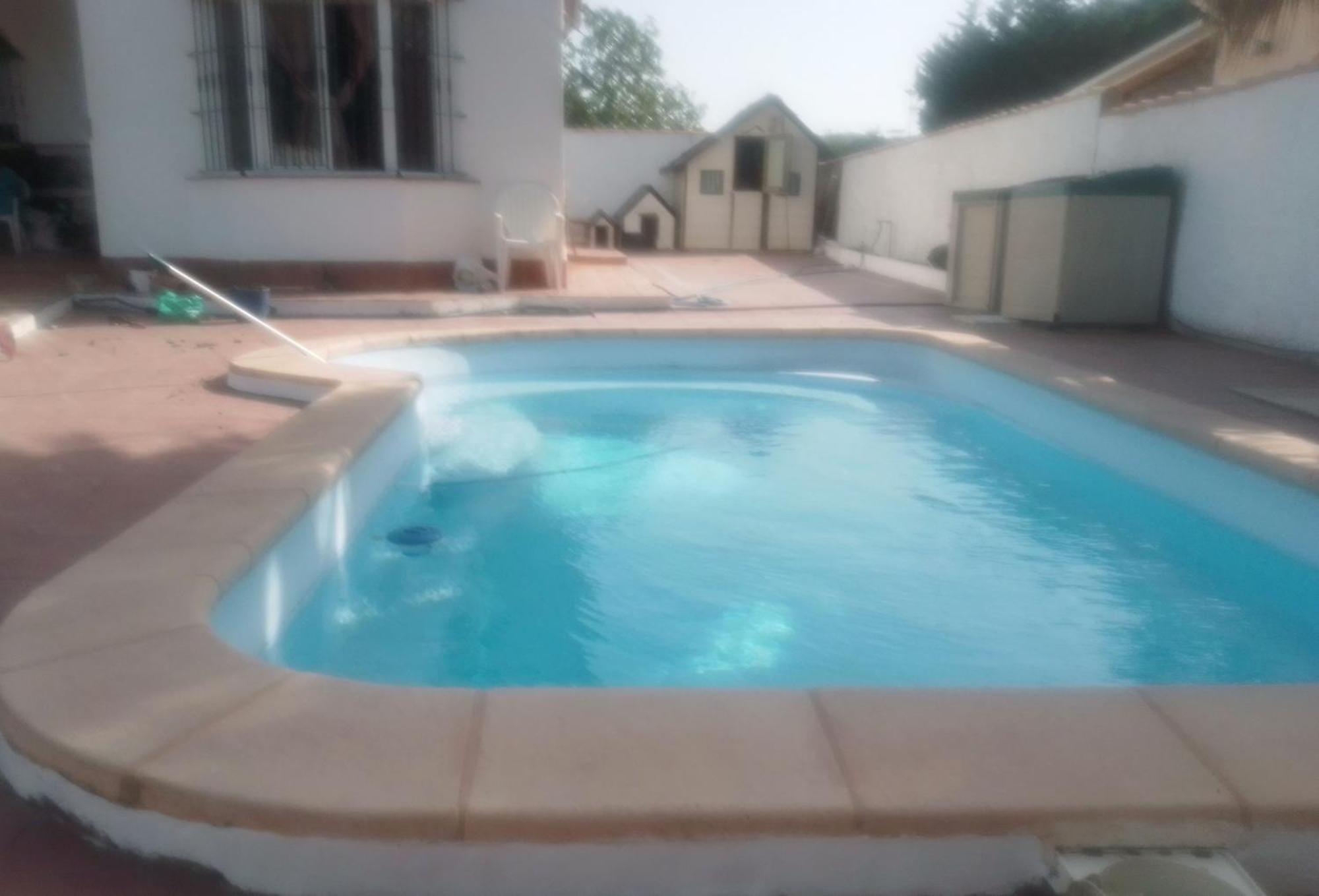 شيكلانا دي لا فرونتيرا Agradable Chalet Con Piscina Para Escapadas. المظهر الخارجي الصورة